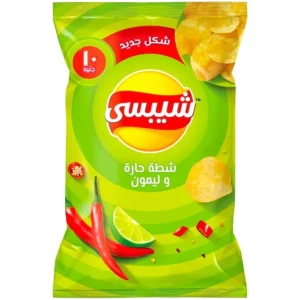 شيبسي حجم كبير بالشطة والليمون 10ج