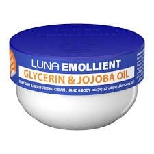 لونا كريم مرطب لليد 50 جم بالجلسرين وزيت الجوجوبا