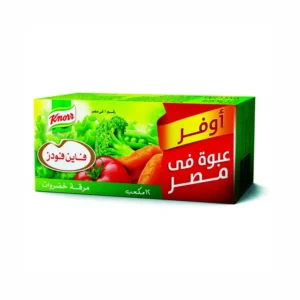 كنور مرقة 12 مكعب خضروات