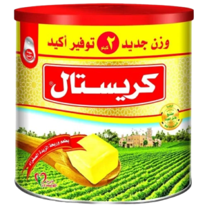 سمن كريستال 2 كجم بطعم وريحه الزبده الصفراء