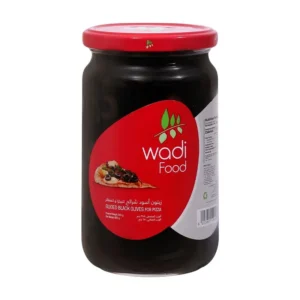 وادي فود زيتون اسود شرائح 650 جم برطمان
