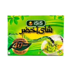 ايزيس شاي اخضر نقي 12 فتلة