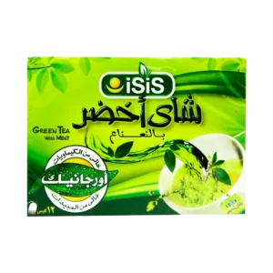 ايزيس شاي اخضر بالنعناع 12 فتلة