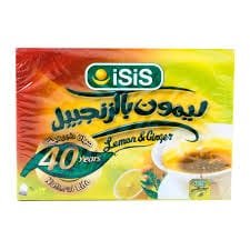 ايزيس ليمون وجنزبيل  12 فتلة