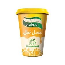 البوادي عسل نحل ابيض زهور الربيع 435 جم