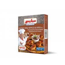 سبايسي خلطه اجنحه دجاج بصوص الباربكيو والعسل 90 جم
