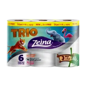 زينة تريو تواليت 6 بكرة