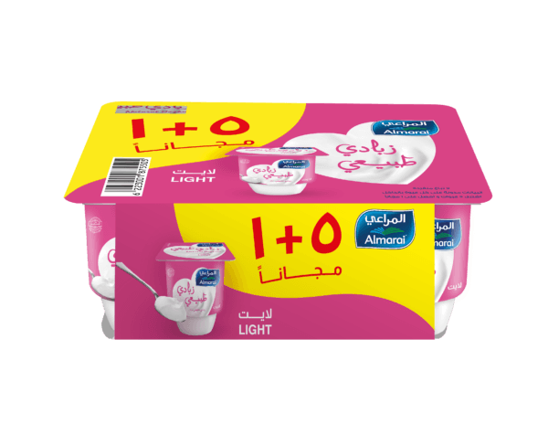 المراعي زبادي  لايت  105 عرض 5+1