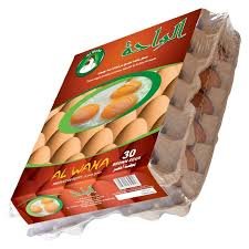 الواحة بيض احمر 18 بيضة