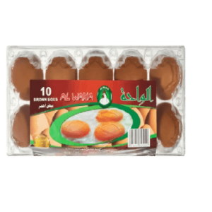الواحة بيض احمر 10 بيضة