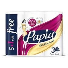 بابيا مطبخ 3 طبقة 5 + 1 رول مجانا اويل