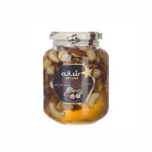 شانة عسل نحل بالمكسرات 450 جم