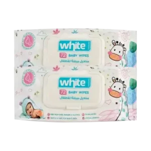 وايت مناديل اطفال مبللة 72 منديل عرض 2 قطعة