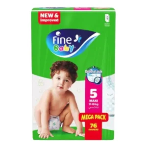 فاين بيبي حفاضات مقاس 5 - 76 حفاضة