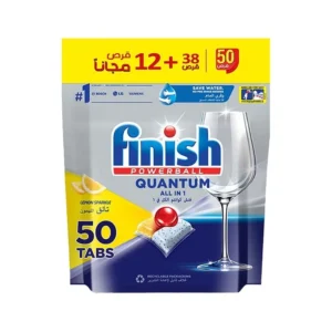 فينيش اقراص غسالات اطباق 50 ( 38 + 12 ) قرص ليمون