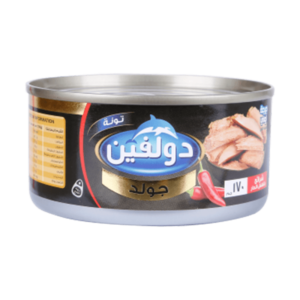 دولفين تونة فصوص شرائح 170 جم حار