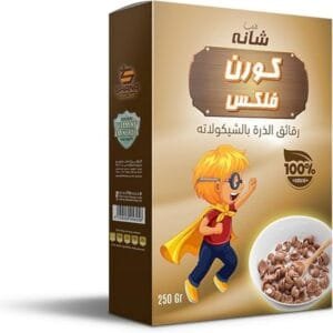 شانة كورن فليكس شيكولاتة 250 جم