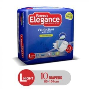 سانيتا اليجانس حفائض كبار السن كبير ليلي 10 حفاضة