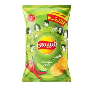 شيبسي اللمة شطة حارة وليمون