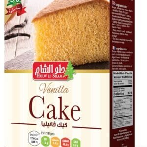 حلو الشام كيك 400 جم فانيليا