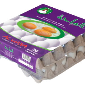 الواحة بيض ابيض 30 بيضة