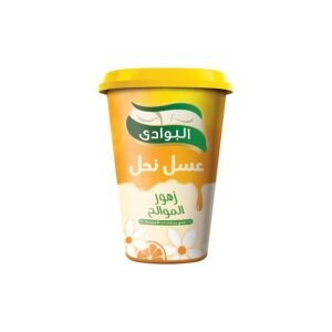 البوادي عسل نحل ابيض زهور الموالح 435 جم