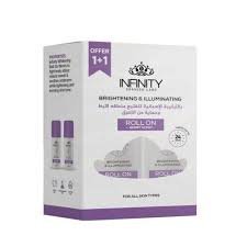 انفينتي رول اون 80 ملي 1+1 عرض توت بري مسعر 220ج