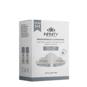 انفينتي رول اون 80 ملي 1+1 عرض فواكة مسعر 220ج