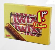 تويكس 25 جم عرض 3+1 مجانا
