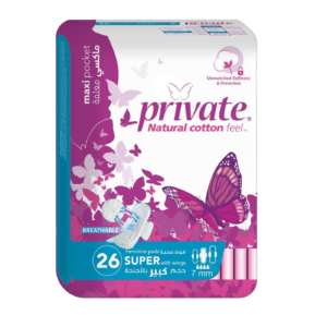 برايفت ماكسي بوكيت مزدوج سوبر 36 فوطة