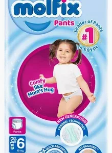 مولفيكس بانتس مقاس 6 - 60 حفاضة