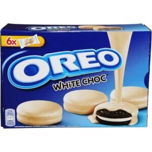 اوريو بسكويت مستورد 246 جم 6 قطع شيكولاتة بيضاء