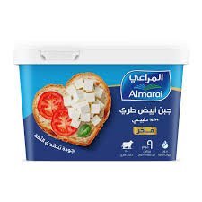 المراعي جبنة طبيعي ابيض 450 جم