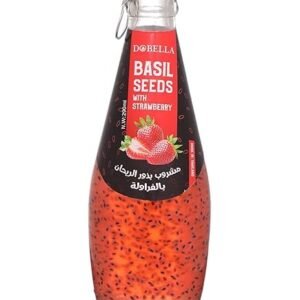 دوبيلا مشروب بذور الريحان 290 ملي فراولة