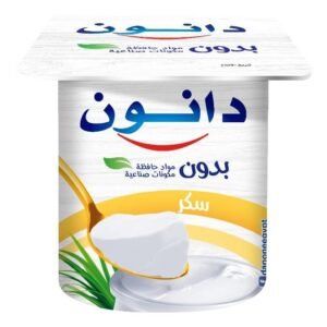 دانون زبادي سكر 72 جم وفر 0.5ج