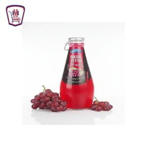 دوبيلا مشروب بذور الريحان 290 ملي عنب احمر